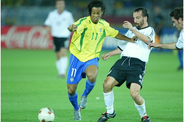 日韓W杯での輝きも素晴らしかったⒸSportsGraphicNumber