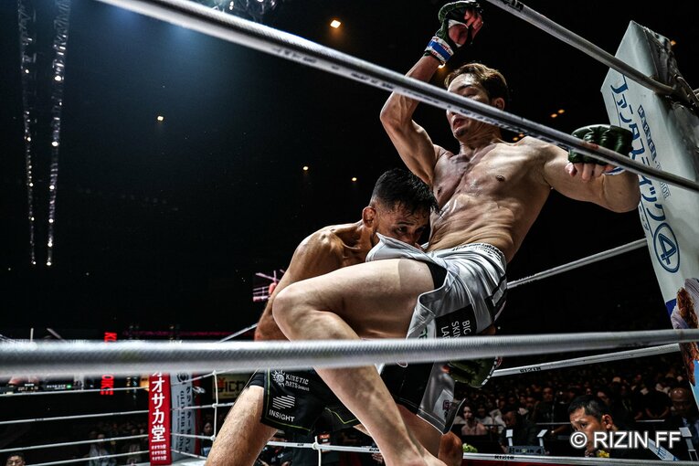 『超RIZIN.4』朝倉未来vs.クレベル・コイケ　©RIZIN FF