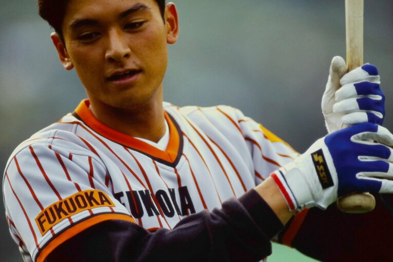 佐々木さえトレードされるのを見て、主にショートでレギュラーだった浜名千広も放出の危機を覚えたという　©Masashi Ebato