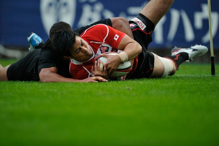 2019年のW杯でも活躍した田村優　©BUNGEISHUNJU