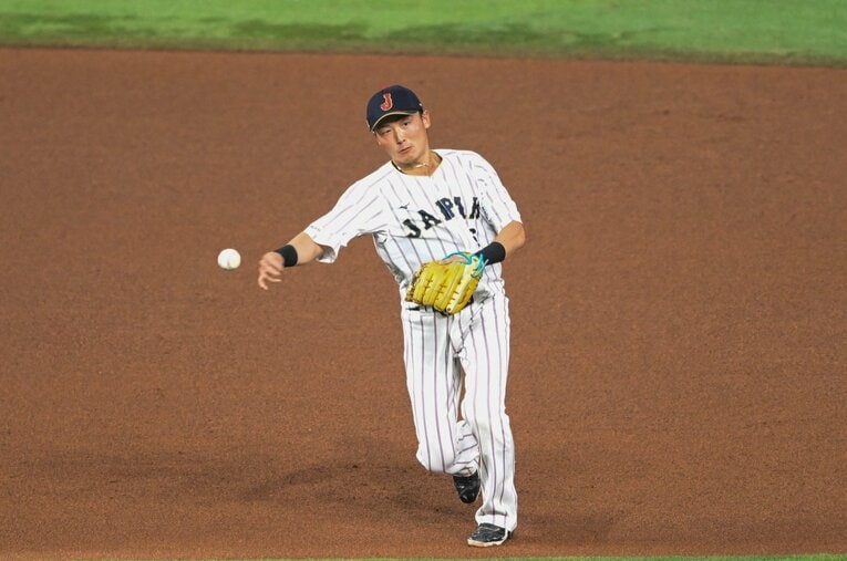 今大会で代表を引退するという源田はWBCベネズエラとの一戦をフィールドでどう感じたのか？　©Nanae Suzuki