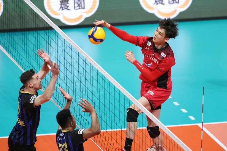 小野寺太志（サントリーサンバーズ）©︎JVL