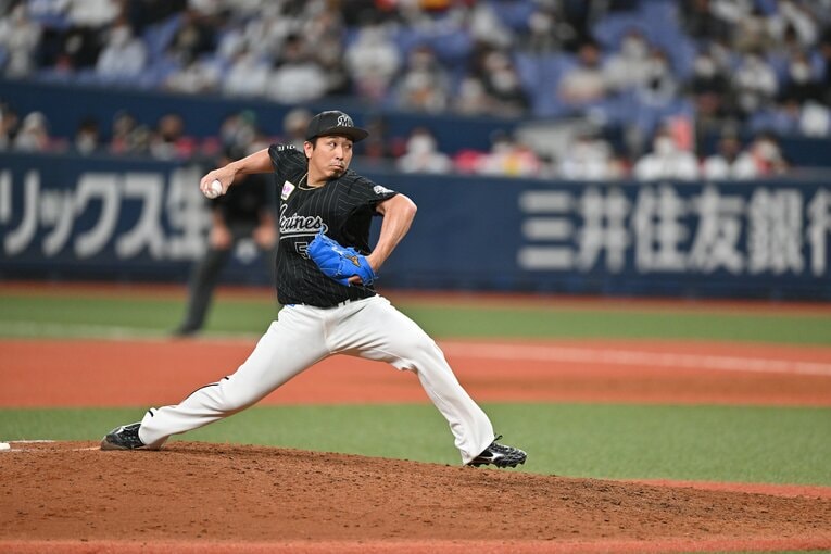 10位：216Sの益田直也　©Sports Graphic Number