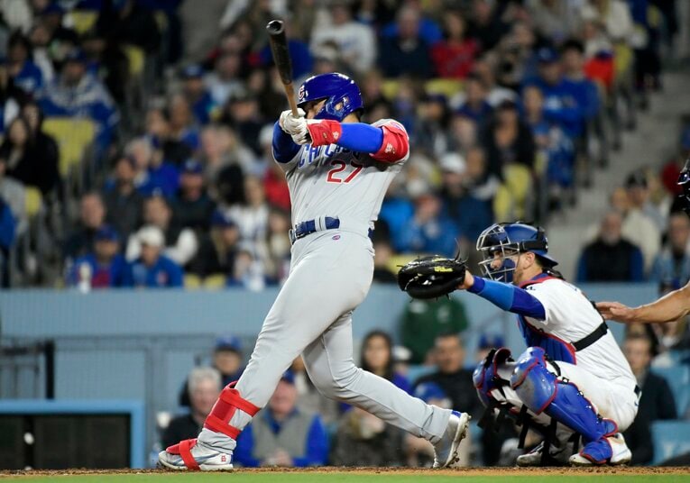 鈴木が「たかが一本」と振り返った今季初ホームラン。鈴木らしい言葉とスイングだった　©Getty Images