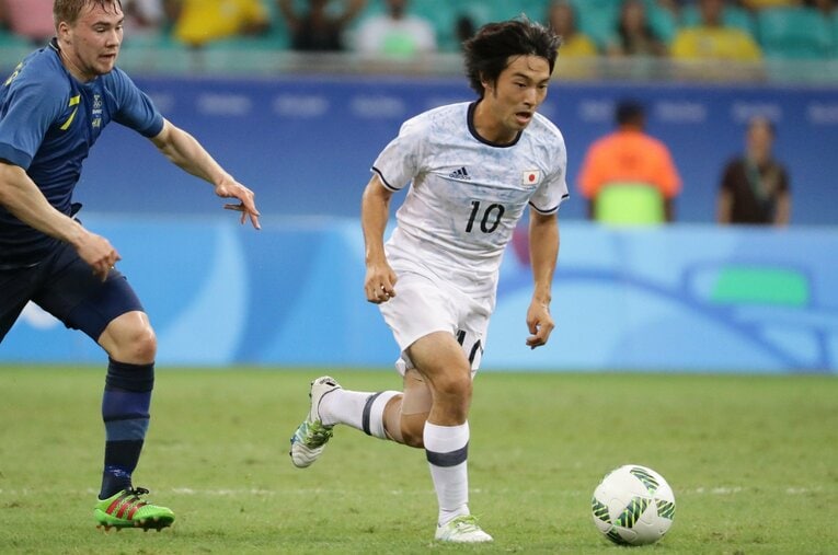 【歴代五輪代表メンバー】リオ五輪の中島翔哉　©JMPA