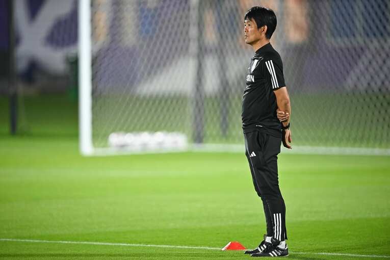 コスタリカ戦翌日の練習　©Takuya Kaneko／JMPA