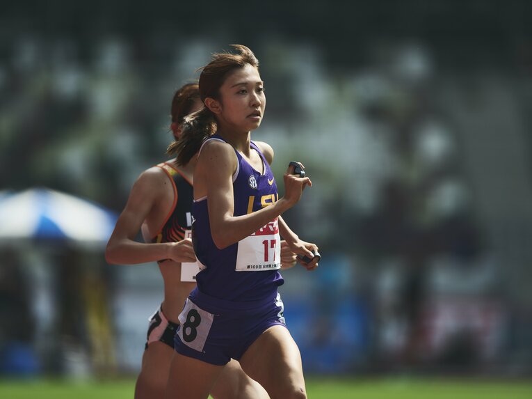 1500mの予選は9着。6着までの決勝進出ラインには届かず　©Yuki Suenaga