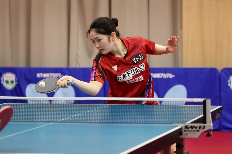 練習中の木原　©︎Shigeki Yamamoto