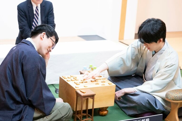 王将戦第3局　©Keiji Ishikawa
