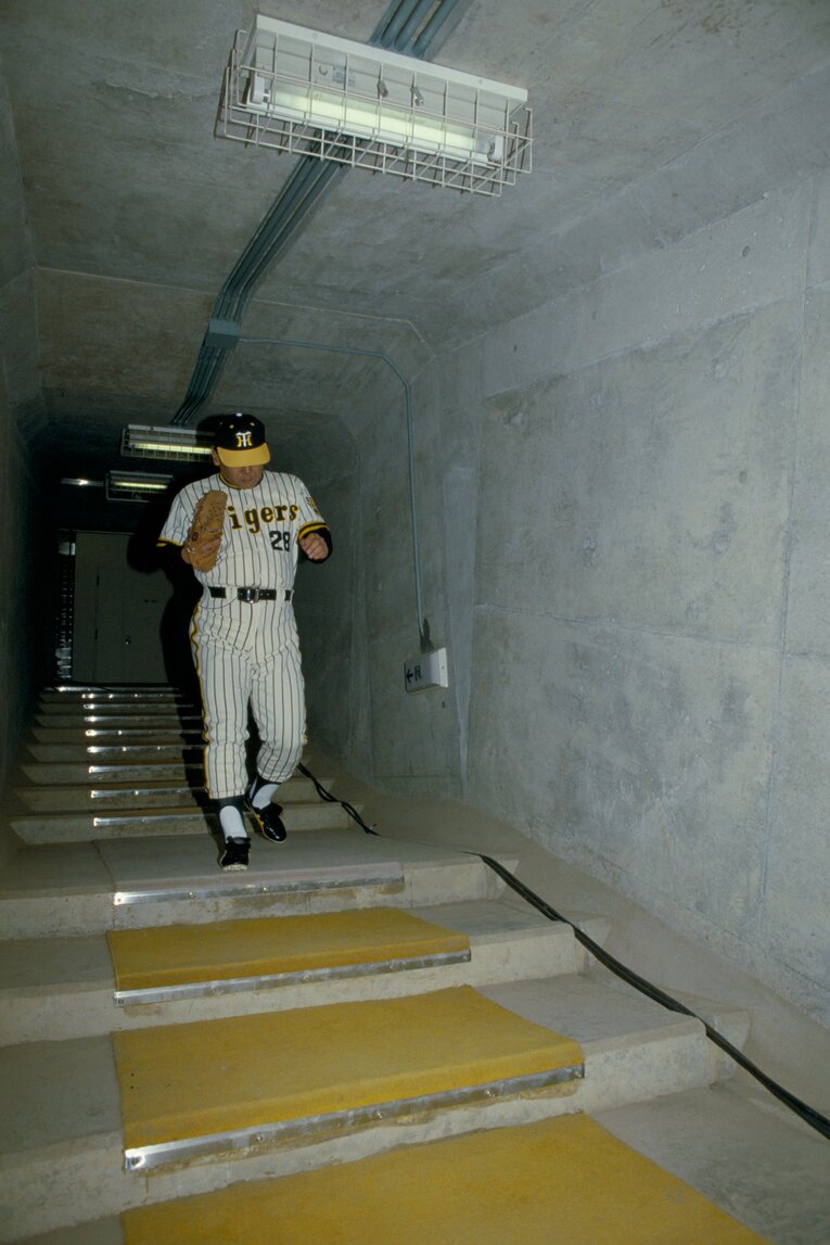 「江夏豊たった一人の引退式」　©BUNGEISHUNJU