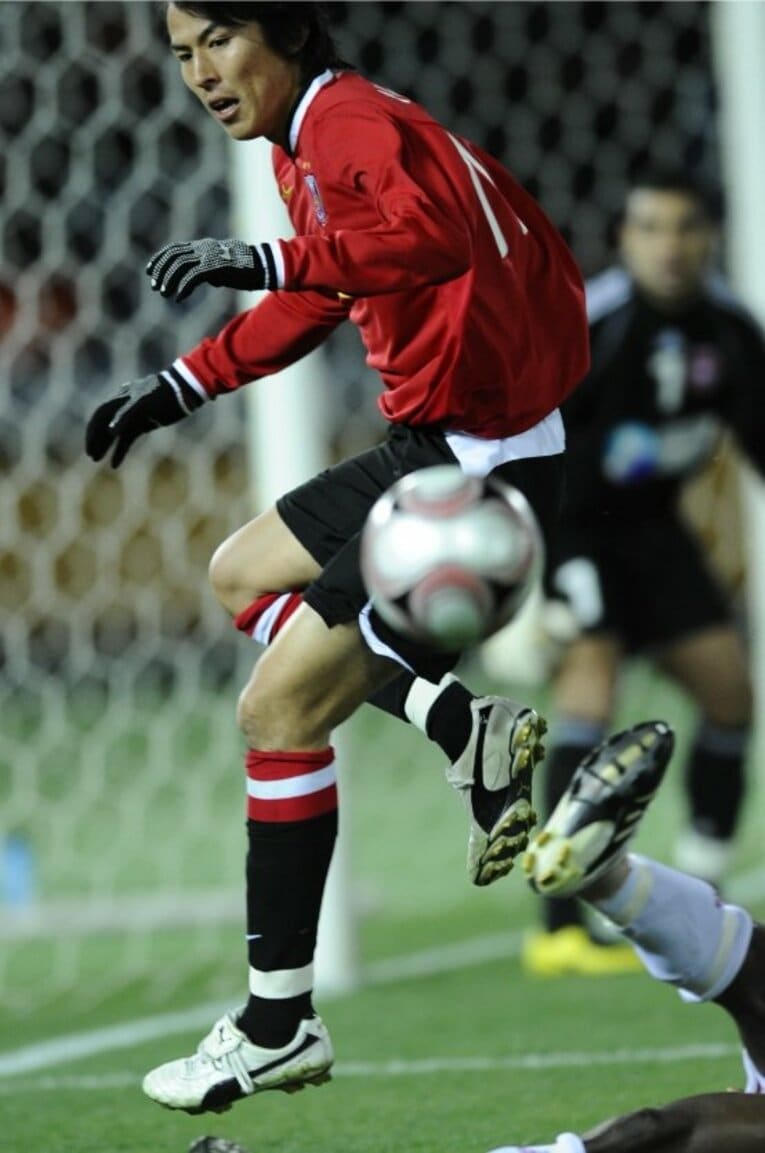 07年クラブW杯の長谷部　©Takuya Sugiyama