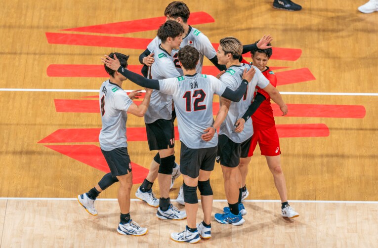 2023年ネーションズリーグ（フランス大会）©︎FIVB