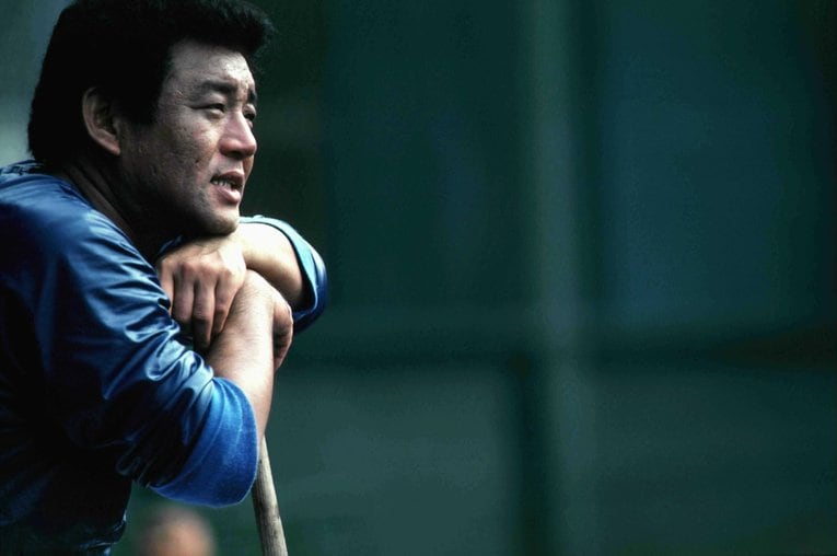 西武時代の江夏　©Sports Graphic Number