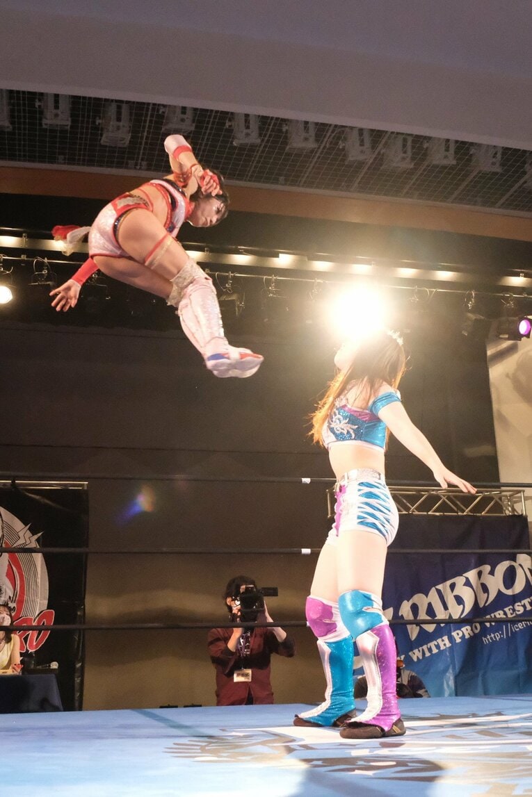 「P's Party」参戦時の向後桃　©Norihiro Hashimoto