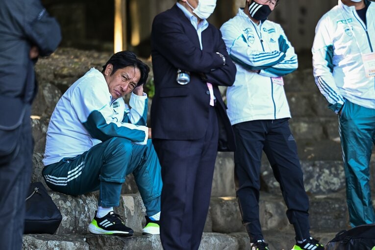 逆襲を期す原監督　©Nanae Suzuki