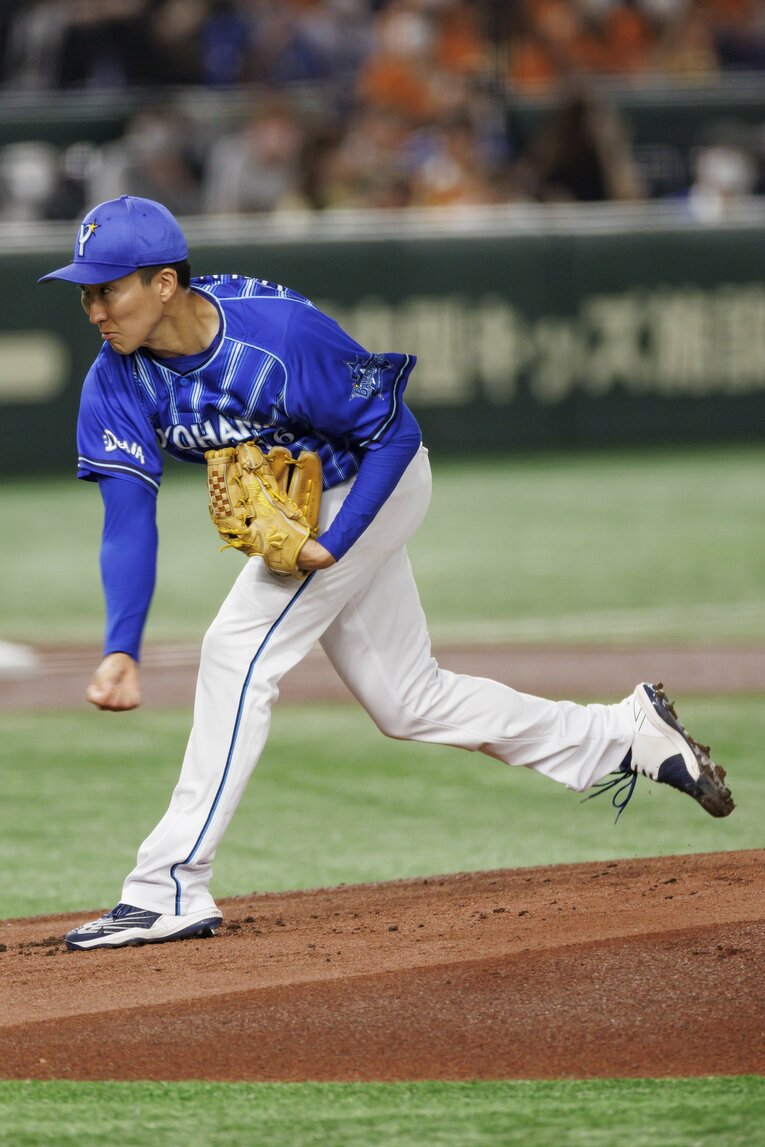 6月21日、巨人戦に先発した大貫　©Kiichi Matsumoto