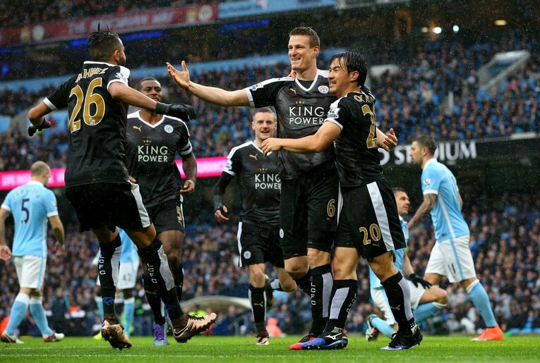 マフレズやフートらが奮闘し、マンチェスター・シティなどの強豪を次々と撃破した©Getty Images