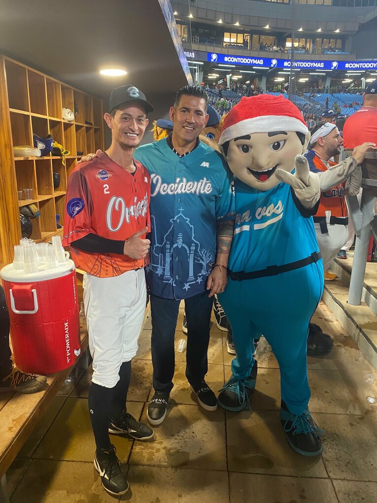 カブレラと　写真は本人提供