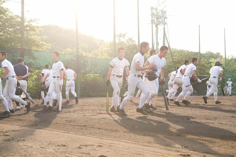 大阪桐蔭の練習グラウンド（2013年撮影）　©BUNGEISHUNJU