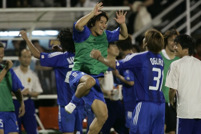 ドイツW杯アジア最終予選でもチームを盛り立てた　©Takuya Sugiyama