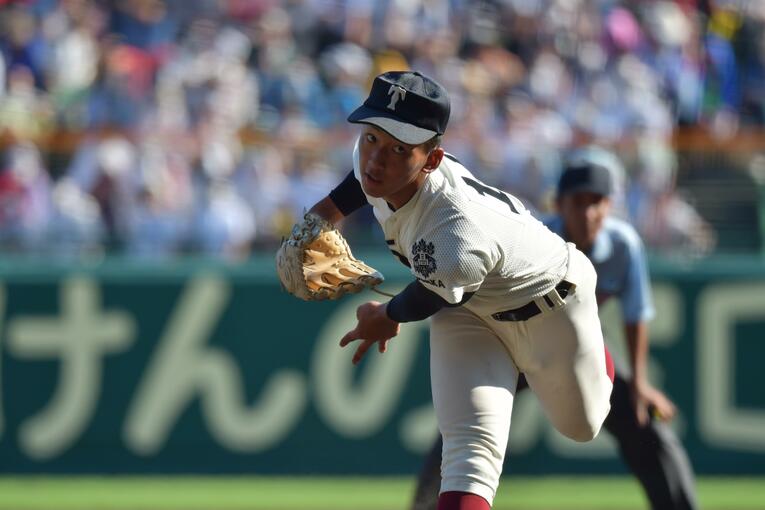 大阪桐蔭・前田悠伍（2022年夏）©︎Hideki Sugiyama