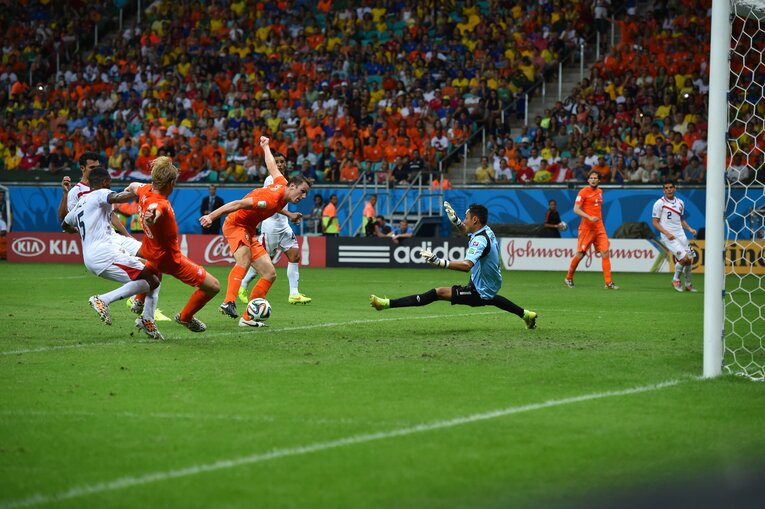 コスタリカ代表のケイロル・ナバス　©JMPA