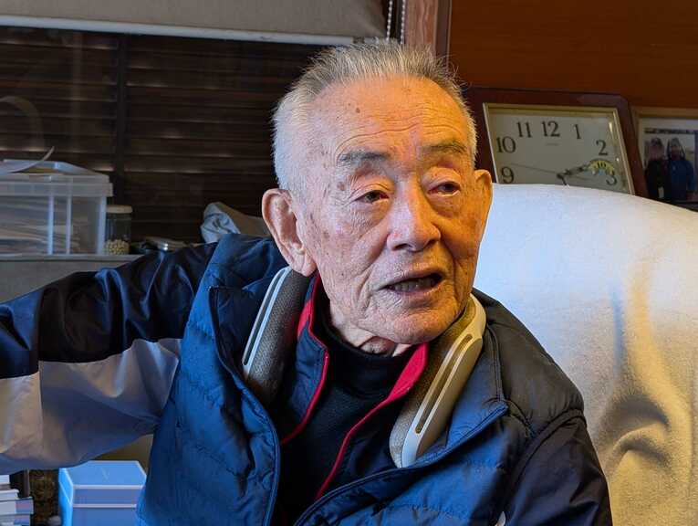 93歳になった広岡達朗（2025年撮影） ©Number Web