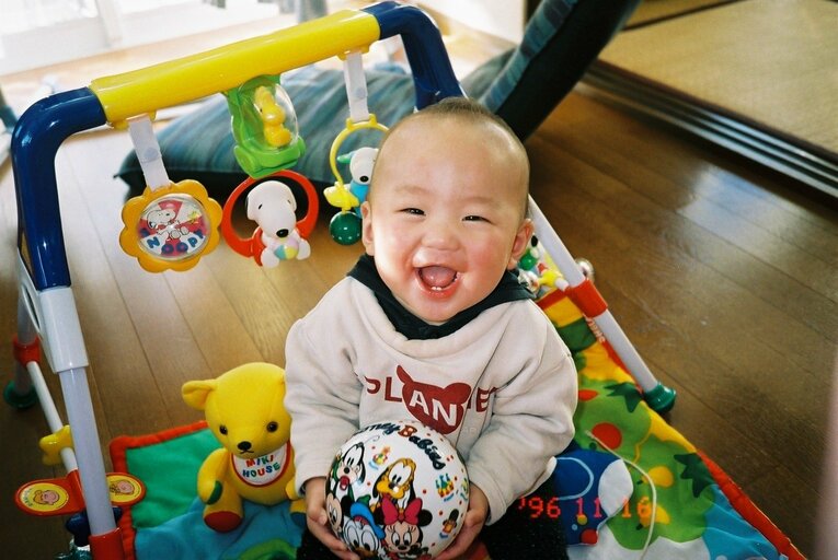 小野寺太志の幼少期（写真/母いく子さん提供）