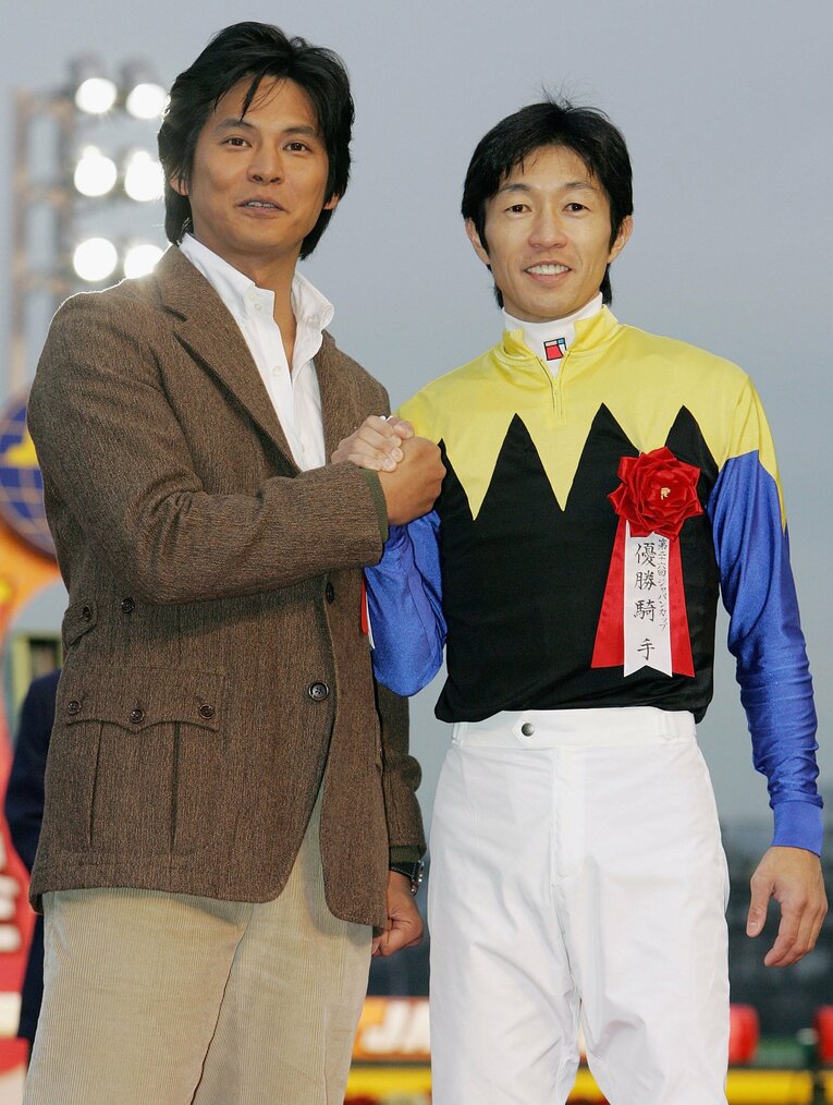 2006年、武豊と（写真はまだまだ続きます）　©Getty Images