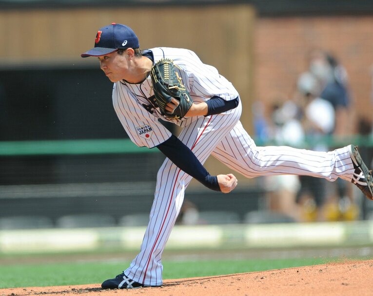 2戦目の先発が予想される森下　(C)JIJI PRESS