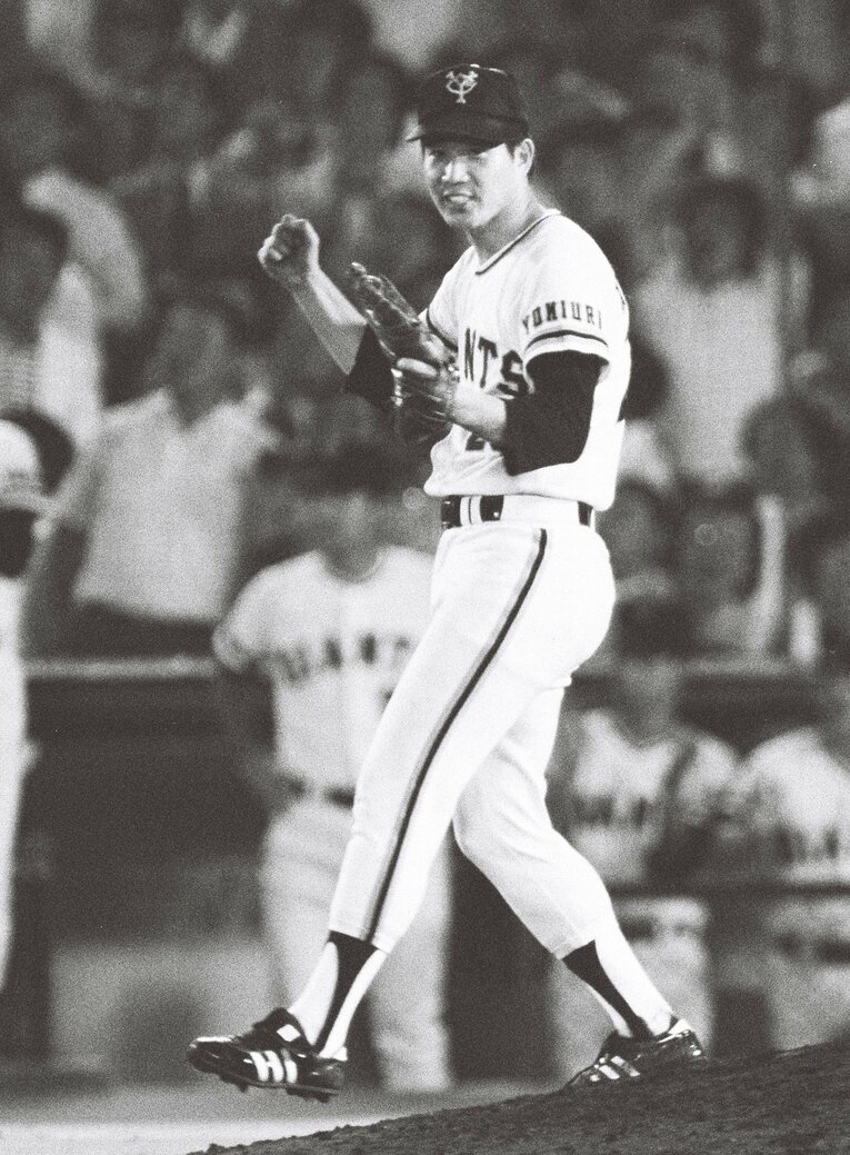 1979年9月、7勝目を挙げた西本。次第に先発陣に食い込んでいた　©KYODO