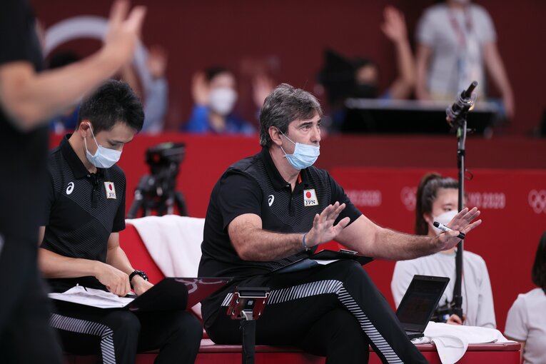 フィリップ・ブラン監督（写真は東京五輪）©︎JMPA