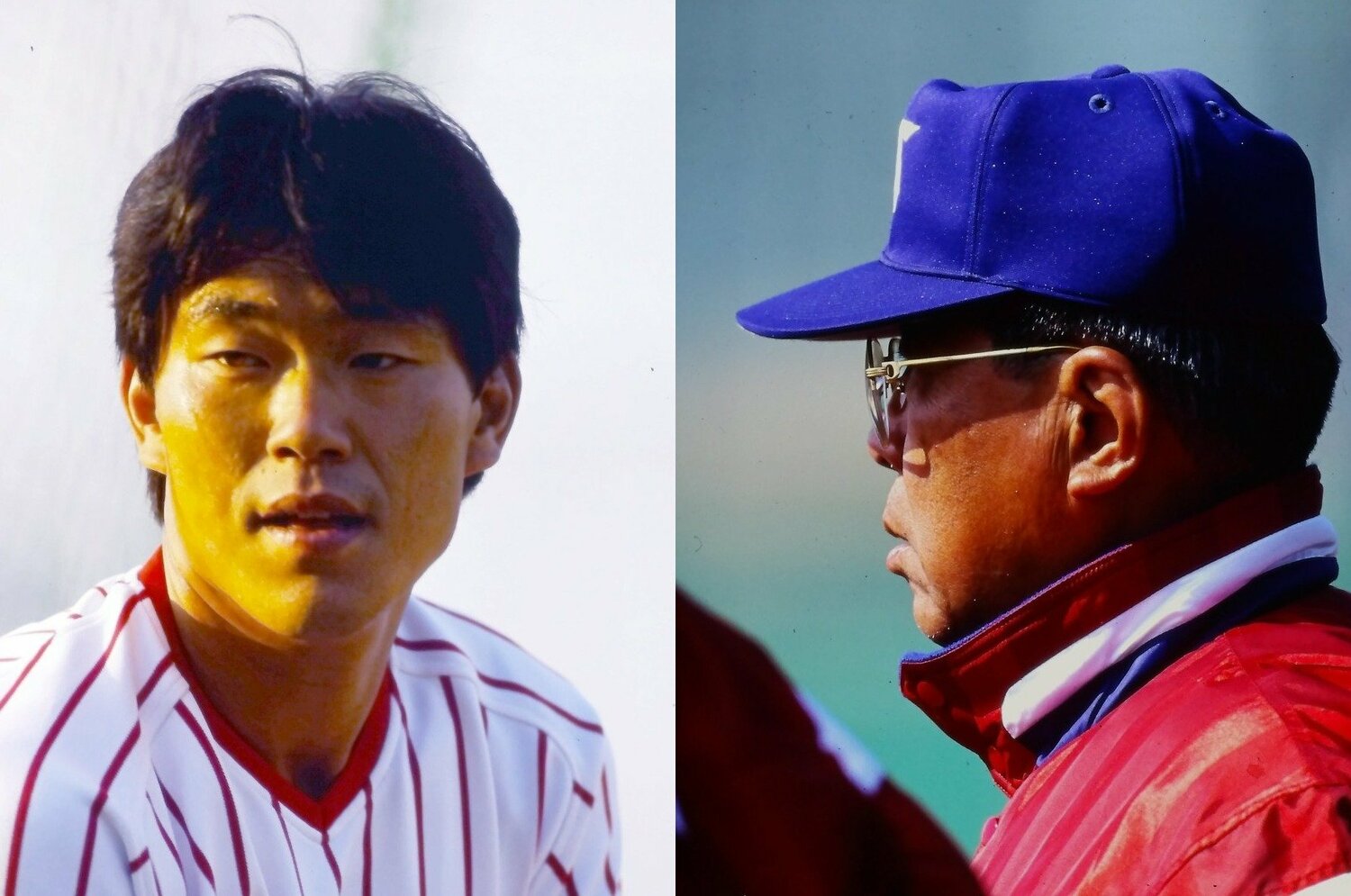 ノムさんが「そんなに走って、技術練習できるのか?」広澤克実が出会った“3人の名将”「《知将》野村克也監督の神髄は“データのウラの心理”」<Number Web> photograph by Naoya Sanuki(L)/Koji Asakura(R)