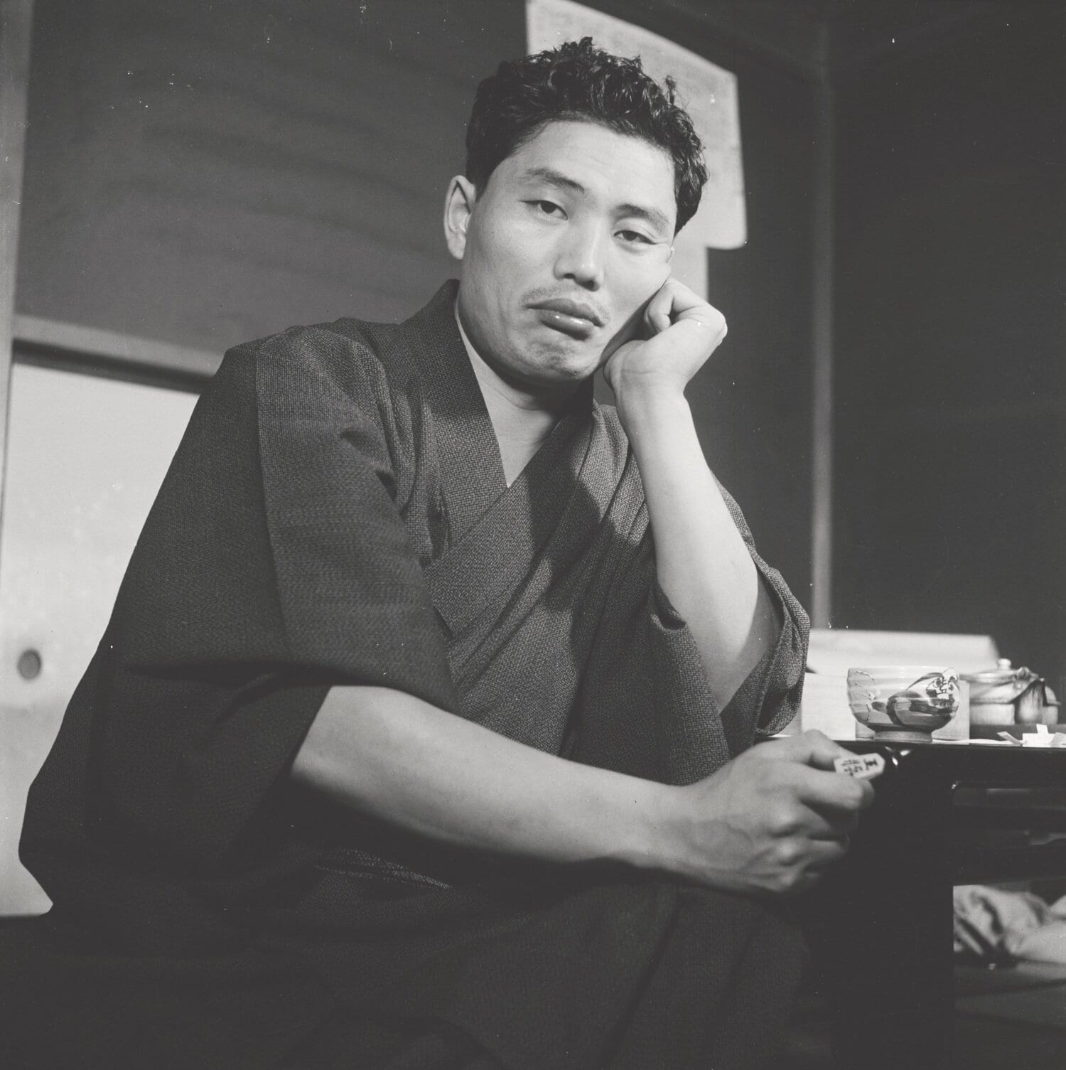 升田幸三（1951年撮影）　©BUNGEISHUNJU