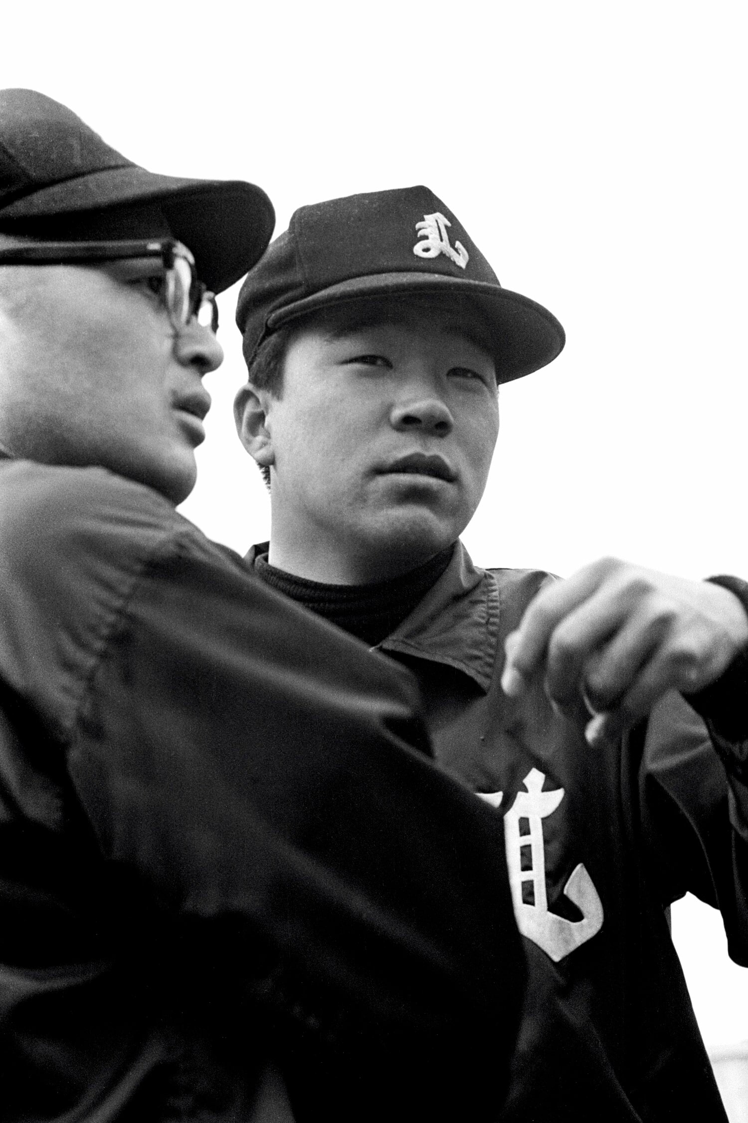 巨人軍監督の川上哲治と　©BUNGEISHUNJU