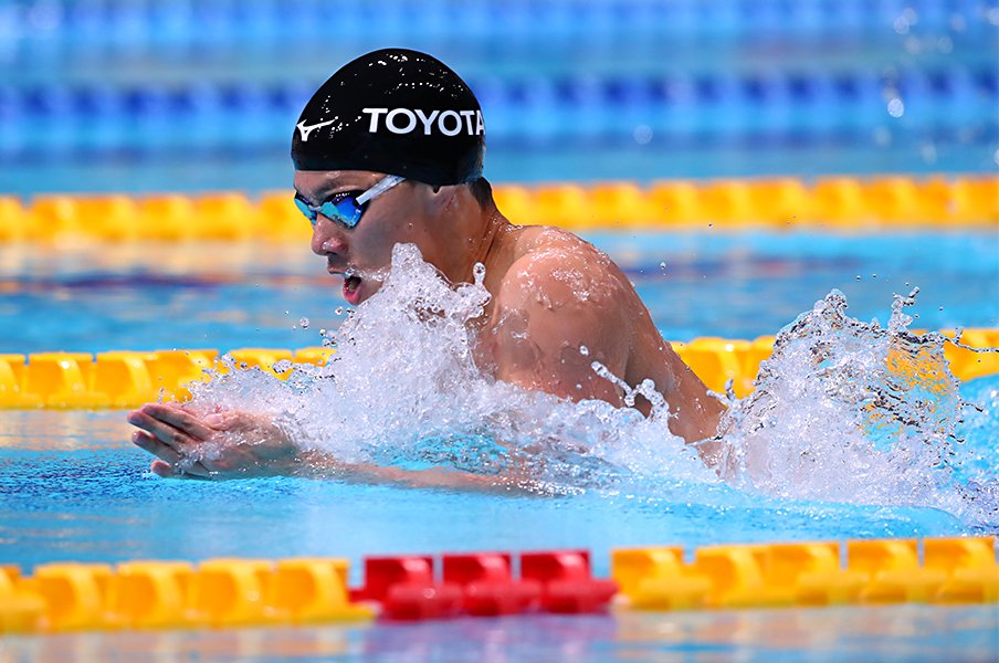 競泳界のホープが日本選手権初V。渡辺一平「世界記録更新」へ着々。＜Number Web＞ photograph by AFLO