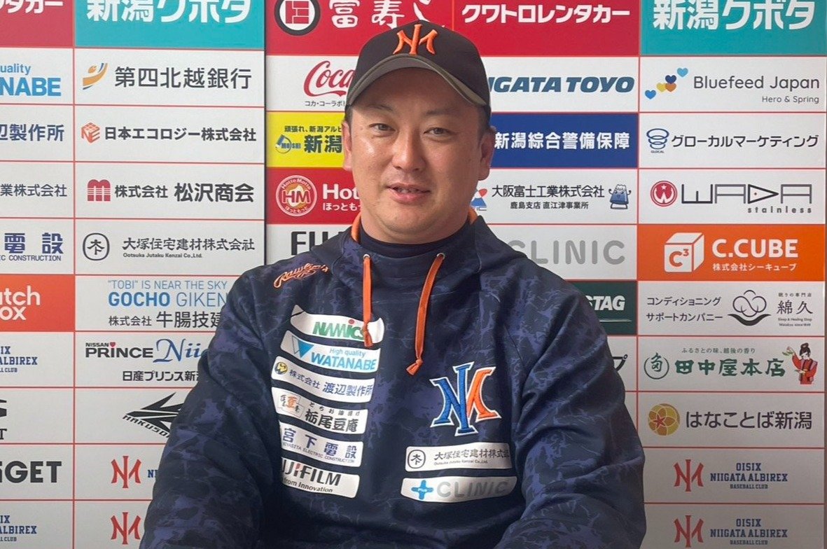 現在、新潟でコーチを務める野間口　©Fumi Sawai