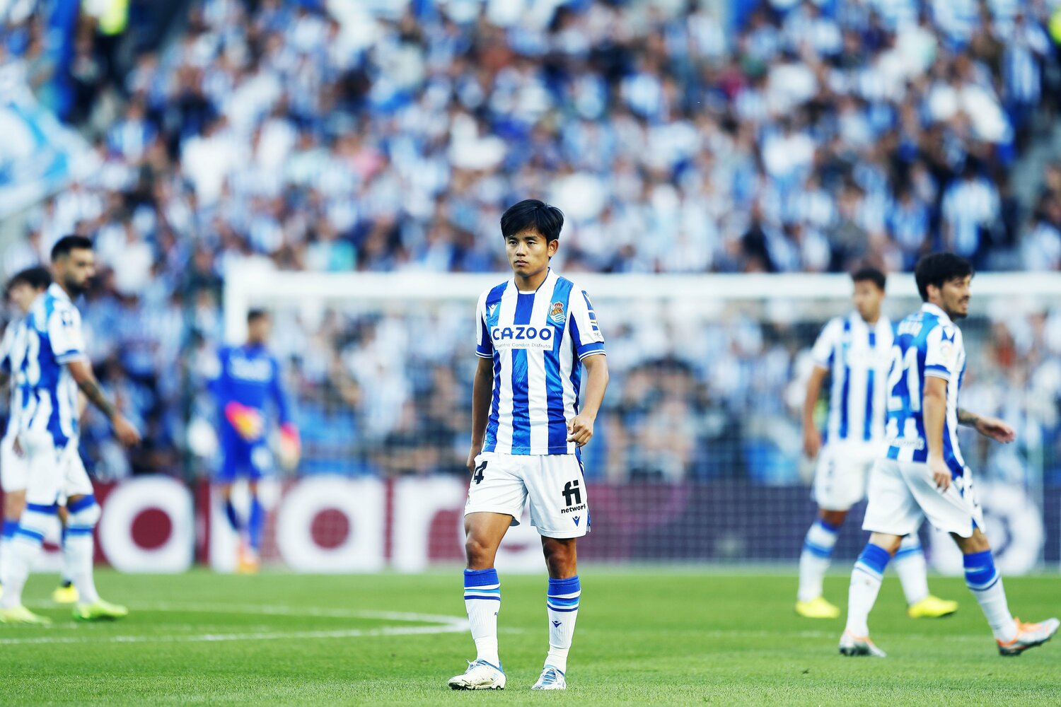 ※クリック、スワイプすると「久保の2戦連続アシスト」やスタジアムの現地感がご覧になれます