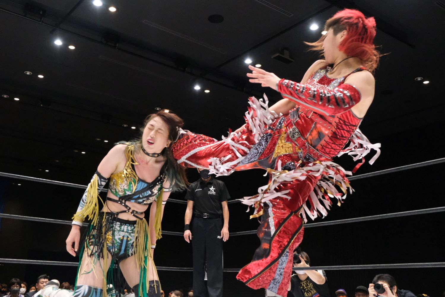 9月11日の上谷戦。今大会でも美しい蹴りを連発している