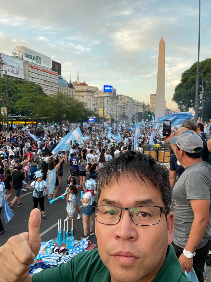 アルゼンチン在住の田中さん　※本人提供