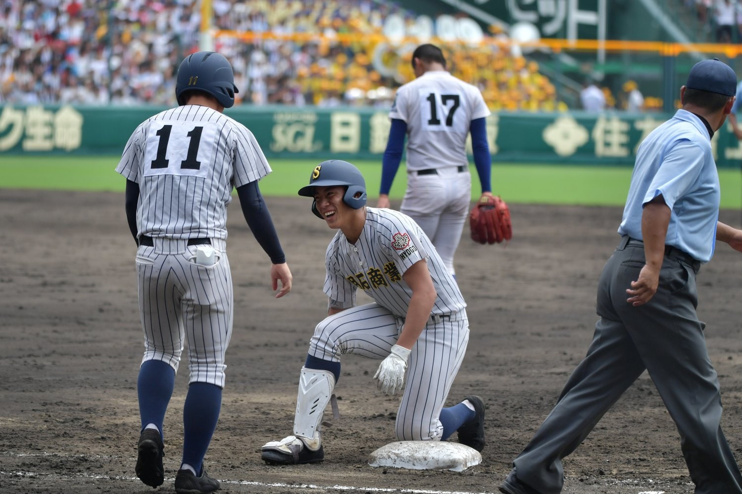 2年生ながら甲子園で大きなインパクトを残した来田　©Hideki Sugiyama