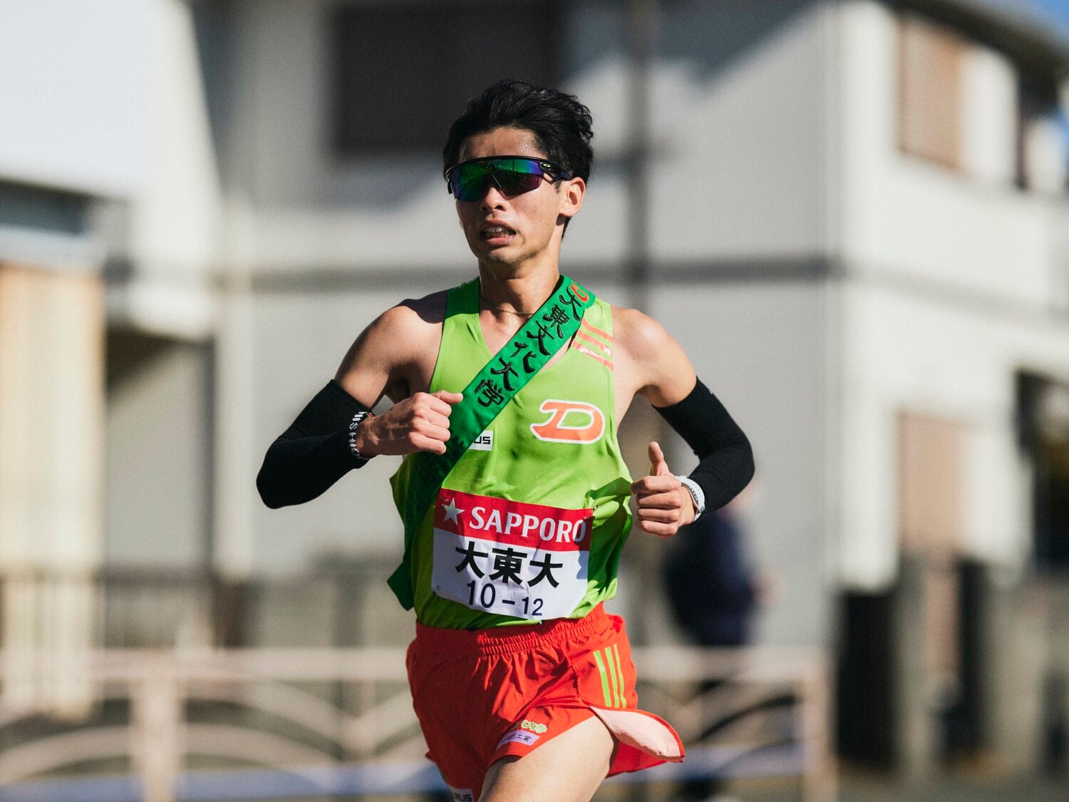 2年連続で4区を駆けた主将の西代雄豪は三重のNTNに　©Yuki Suenaga