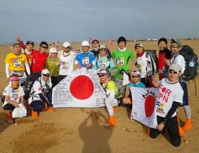 日本人参加者で記念写真。楽しい時間が過ごせました