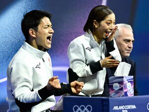 韓国も興奮「まるで事件のような衝撃」大逆転りくりゅう金メダルに絶賛の嵐…高橋成美との再会、9歳の年齢差にも注目「ファンタジーな呼吸を誇るカップル」