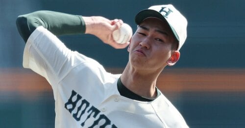 選抜決勝に登板しなかった報徳学園エース、スタンドでわかった