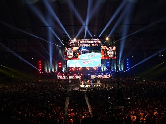 内藤哲也の東京ドーム大合唱が消滅。オカダに勝利も伏兵のKENTAが悪行。＜Number Web＞ photograph by Essei Hara