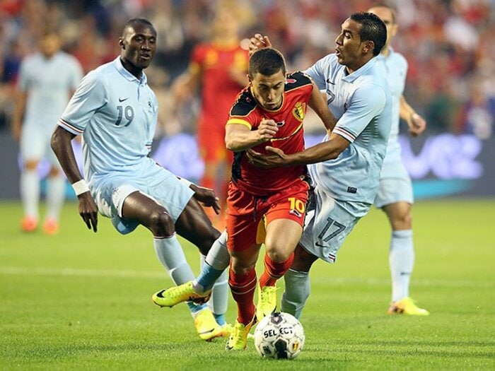 ベルギー黄金世代の中心、アザール。「僕らは何かをやらかすダークホース」＜Number Web＞ photograph by Getty Images