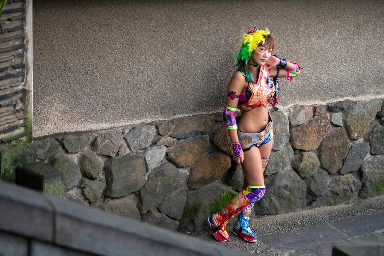 芸能界からプロレスへ 「圧倒的にみんなを幸せに」“傾奇者”ウナギ・サヤカが目指すのは「スターダムのアイコン」《特別グラビア＋インタビュー》(15)