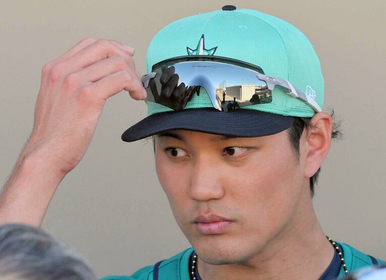 マリナーズ傘下のタコマを「電撃解雇」となった藤浪　©JIJI PRESS