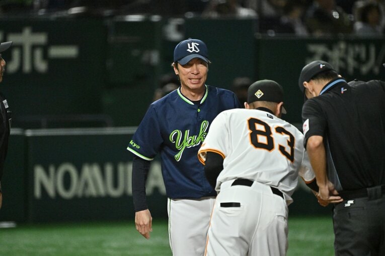 今季の逆襲を期する高津臣吾監督　©Hideki Sugiyama